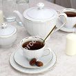 Garnitur do herbaty (kawy) na 12 osób (39 el.) Ćmielów - Oktawa 3610 ZŁOTA LINIA