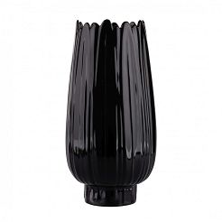 Wazon ceramiczny 19 cm Altom Design - Czarny 07.WAZ.1184