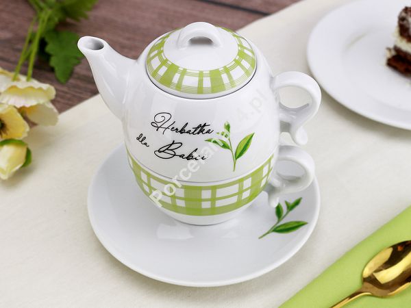 Komplet do herbaty (3el) Lubiana - Bola 7102A Herbatka dla babci Komplet do herbaty (3el) Lubiana - Bola 7102A Herbatka dla babci