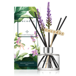Dyfuzor zapachowy z patyczkami i prawdziwymi kwiatami 120 ml Cocodor - April Breeze 30425