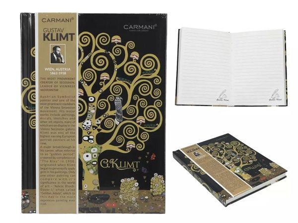 Notes Carmani - Gustav Klimt, Drzewo Życia 33.021-5052 Notes Carmani - Gustav Klimt, Drzewo Życia 33.021-5052