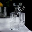 Kpl. szklanek do whisky 0,34 L (6szt) + karafka 0,85 L (1szt) Bohemia Prestige - Elegante Platin 802862