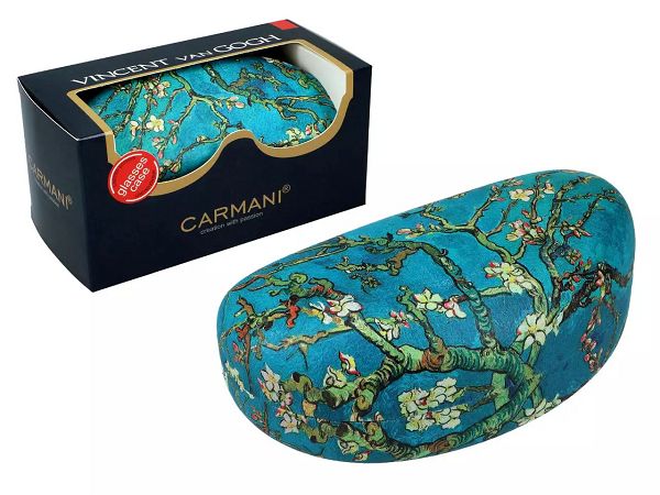 Etui na okulary Carmani - Vincent van Gogh, Kwitnący Migdałowiec 33.021-8449 Etui na okulary Carmani - Vincent van Gogh, Kwitnący Migdałowiec 33.021-8449