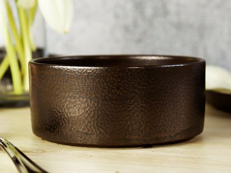 Talerz głęboki 15 cm Chic - Verso Black Brown