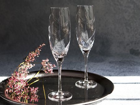 Kpl. kieliszków do szampana 170 ml (6 szt.) Krosno - Romance 44.3346-0170