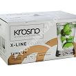 Kpl. szklanek do soku 150 ml (6 szt) Krosno - X-line (Lifestyle) 6491 (6362)