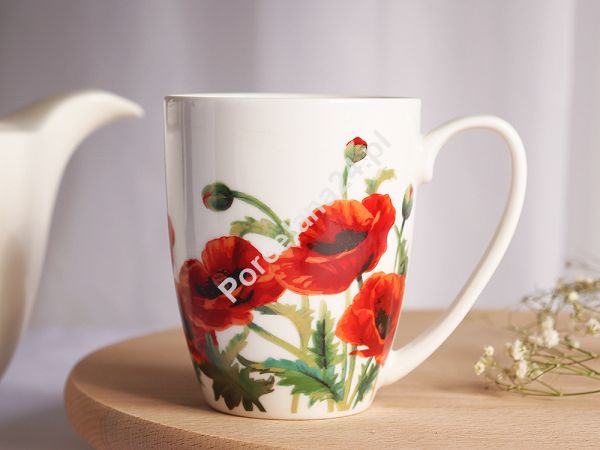 Kubek 0,36 L Duo - Classic poppies 15.CPO.K36 Kubek 0,36 L Duo - Classic poppies 15.CPO.K36