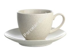 Filiżanka ze spodkiem 0,3 L / 16 cm  Bogucice - Alumina Granite Soft Cream 1127