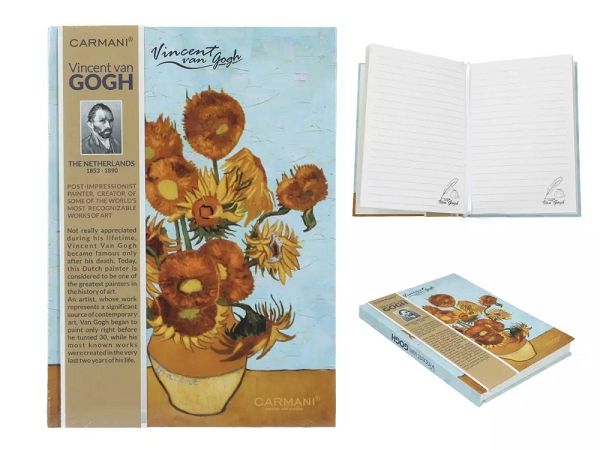 Notes Carmani - Vincent van Gogh, Słoneczniki 33.021-5055 Notes Carmani - Vincent van Gogh, Słoneczniki 33.021-5055