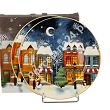 Komplet 2 talerzy deserowych 19 cm Duo - Christmas city 15.CHCI.K2TD