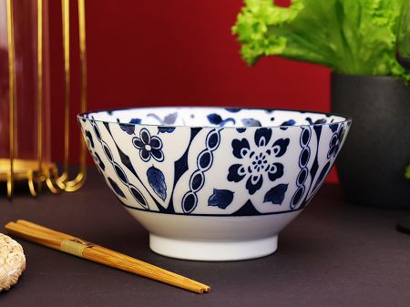 Miska do ramenu 18 cm/1 L Tokyo Design Studio - Blue Maizuru 17749